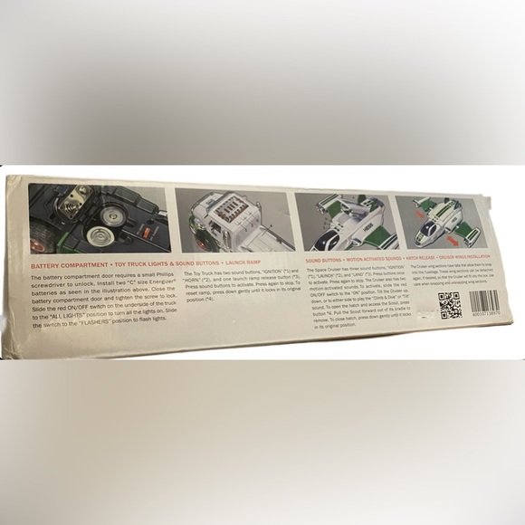 Vintage HESS Toy Truck And Space Cruiser with Scout 2014- 1964-2014- Mint - Picture 4 of 6